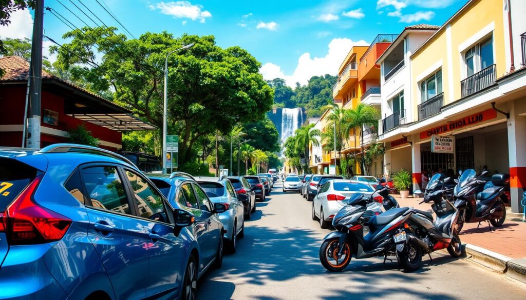 Carros e motos em Foz do Iguaçu: dicas locais