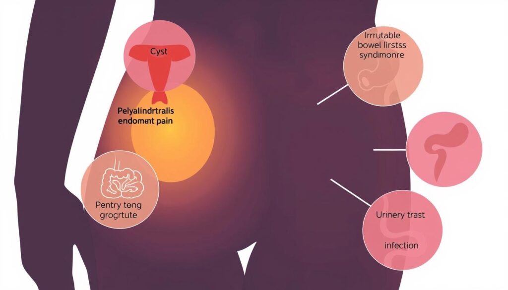 Causas de dor pélvica não menstrual