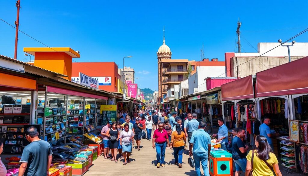 Ciudad del Este compras no Paraguai