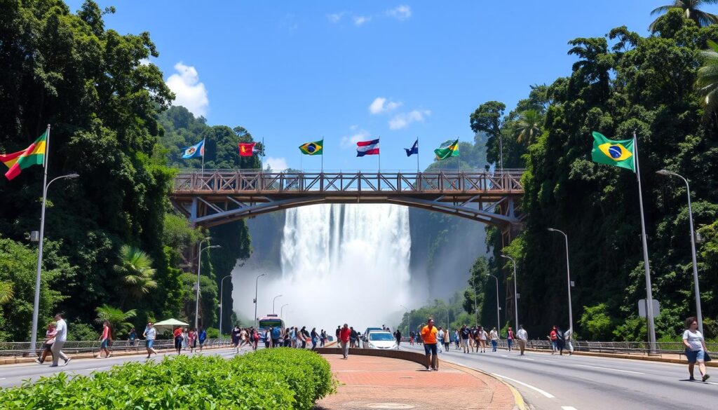 Como atravessar a fronteira em Foz do Iguaçu