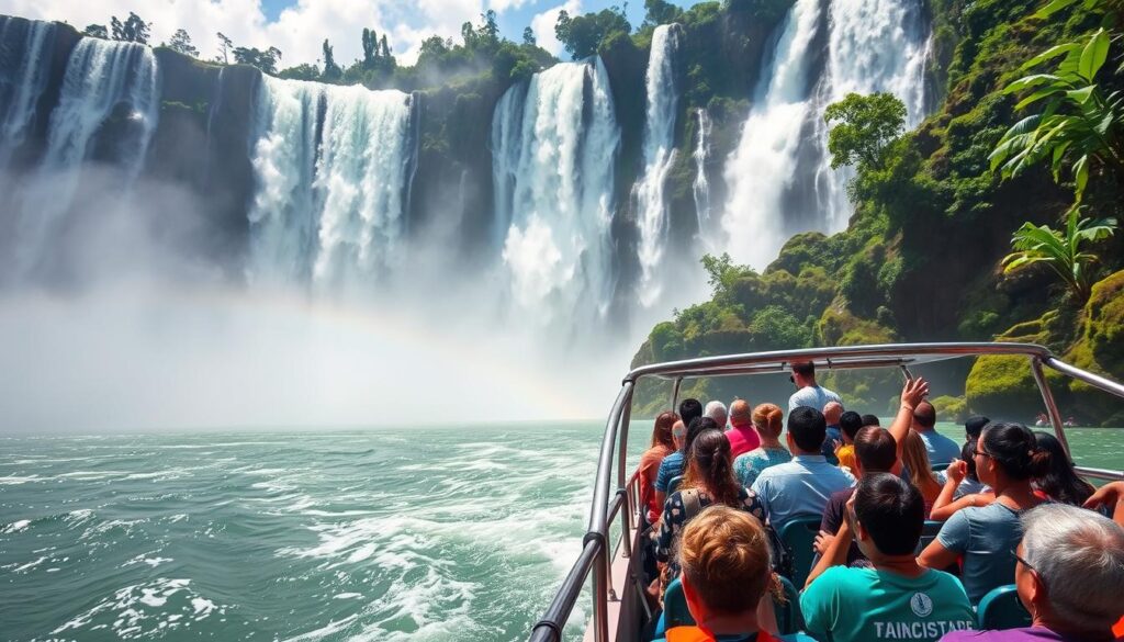 Passeios de barco nas Cataratas do Iguaçu