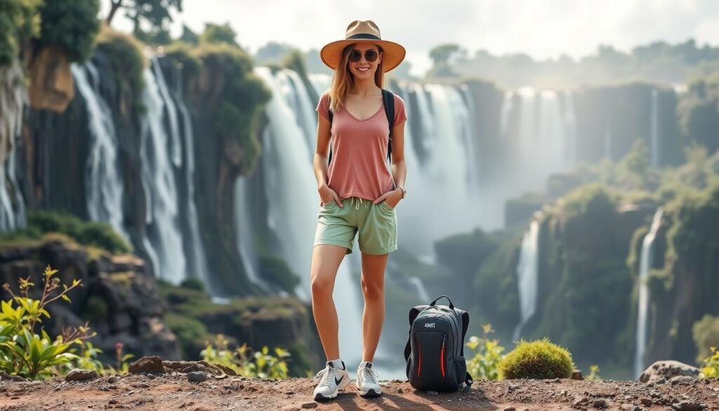 Roupas para viagem em Foz do Iguaçu