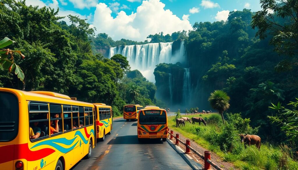 Transporte para o Parque Nacional do Iguaçu