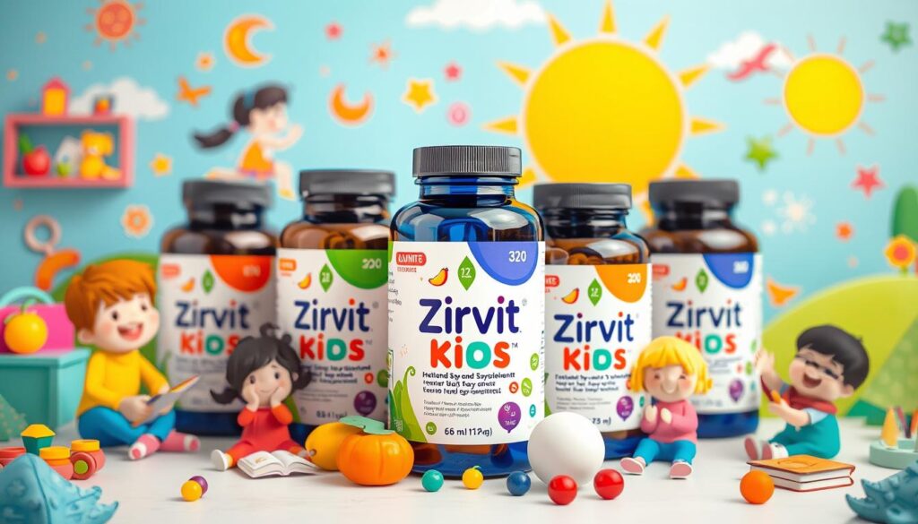 zirvit kids para que serve